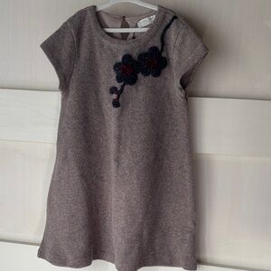 NWOT ZARA Floral Embroidered SIZE 8 Dress